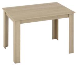 TEMPO KONDELA Étkezőasztal, tölgy sonoma, 120x80 cm, KRAZ - kondela