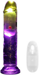 RealRock - Vibrator cu LED - 15cm (8714273059628) Vibrator