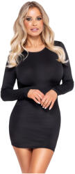 Cottelli Collection - rochie mini cu spatele gol - negru (27192661021) - lovesexshop