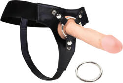 RealRock Deluxe - ham pentru jucării sexuale - reglabil - negru (8714273791047)