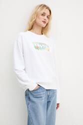 Levi's felső fehér, női, sima, A8800 - fehér M