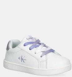 Calvin Klein Jeans gyerek sportcipő - fehér 27 - answear - 18 990 Ft