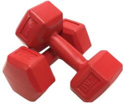 SPARTAN PVC kézisúlyzó, hatszögletű 2x2 kg SPARTAN (1856) - sportjatekshop