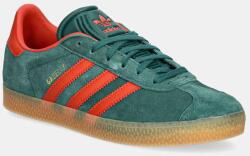adidas Originals gyerek velúr sportcipő GAZELLE - zöld 35.5 - answear - 27 990 Ft