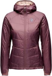 Black Diamond W Solution Hoody női dzseki M / burgundi vörös