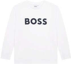 HUGO BOSS gyerek pamut hosszú ujjú felső - fehér 162