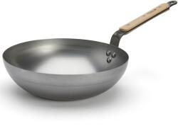 de Buyer Wok MINERAL B BOIS 28 cm, argintiu, oțel, de Buyer (DB3502414)