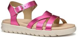 Geox gyerekszandál bőrből SANDAL SOLEIMA - rózsaszín 38