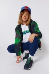 HUGO gyerek melegítőnadrág - sötétkék 150