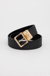 MICHAEL Michael Kors kifordítható bőröv - fekete XS - answear - 19 690 Ft