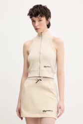 Karl Lagerfeld Jeans top - bézs L - answear - 22 490 Ft