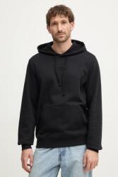GUESS felső EMBOSSED fekete, férfi, sima, kapucnis, M4BQ45 K9YH1 - fekete L