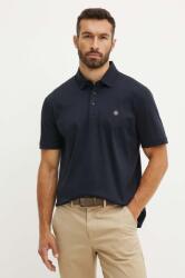 BOSS pamut póló - sötétkék S - answear - 28 990 Ft