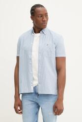 Tommy Hilfiger pamut ing férfi, legombolt galléros, regular, DM0DM20891 - kék S