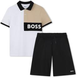 BOSS gyerek pamut melegítő szett - fekete 108