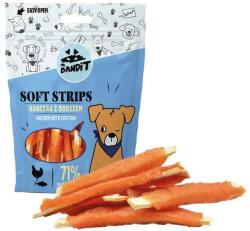 Mr. Bandit Recompense pentru caini Mr. Bandit Soft Strips cu pui ton 500 gr