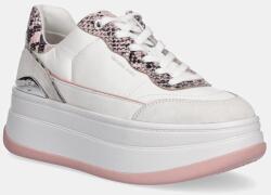 Michael Kors bőr sportcipő Hayes - fehér Női 37