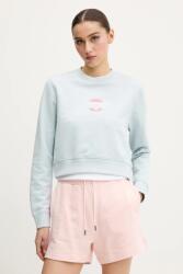 Guess Jeans pamut melegítőfelső női, nyomott mintás, W5GQ20 K68I4 - kék L