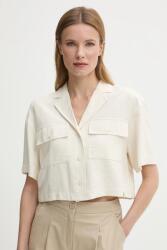 Calvin Klein ing galléros, bézs, relaxed, J20J225353 - bézs XS