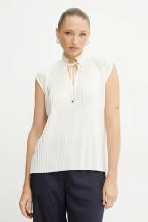 HUGO BOSS top fehér, női, sima, 50546364 - bézs L