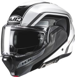 HJC Cască de motocicletă HJC F100 Reff MC1 pliabilă negru-alb (HJC189501)