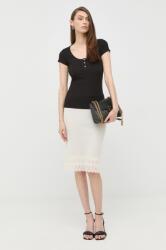 Guess t-shirt KARLEE női, fekete, W2YP24 KBCO2 - fekete M