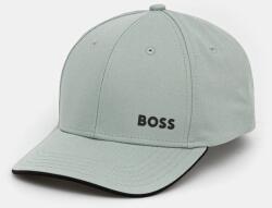 BOSS Green pamut baseball sapka zöld, nyomott mintás, 50519219 - türkiz Univerzális méret