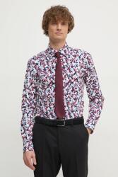 HUGO BOSS ing férfi, galléros, fehér, slim, 50537989 - fehér 42