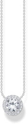 Thomas Sabo fehér köves női ezüst nyaklánc - KE2279-051-14-L45V (KE2279-051-14-L45V)