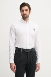 KARL LAGERFELD ing férfi, legombolt galléros, fehér, regular, 552671.605911 - fehér M
