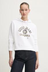 Guess Jeans pamut melegítőfelső - fehér M - answear - 19 990 Ft