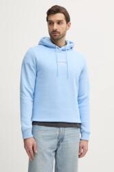 Calvin Klein felső férfi, nyomott mintás, kapucnis, J30J325629 - kék L