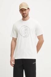 Guess t-shirt KEFKA bézs, férfi, nyomott mintás, Z5RI01 J1314 - bézs S