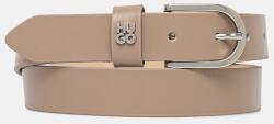 HUGO bőr öv - bézs 80 - answear - 29 990 Ft