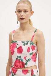 GUESS top RAISSA rózsaszín, mintás, W5RH26 WGLO2 - rózsaszín L