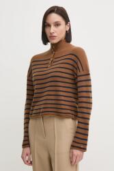 Tommy Hilfiger gyapjú pulóver női, bézs, WW0WW44981 - bézs S - answear - 45 590 Ft