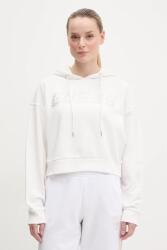 GUESS pamut melegítőfelső PRIMULA - fehér S - answear - 18 495 Ft