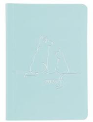 TopTimer Naptár, tervező, B6, heti, TOPTIMER Pastel , kék (NKP012KU)