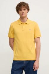 Gant pamut póló - sárga M