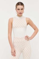 Guess top LISE női, félgarbó nyakú, bézs, W3YR26 Z37K0 - bézs XS - answear - 37 990 Ft