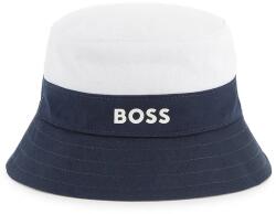 BOSS kifordítható gyerek pamut kalap sötétkék, pamut, J51698 - sötétkék 44