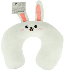  Utazós párnácska TRAVEL FRIENDS 33x25 cm plüss - több színben Termék színe: Fehér