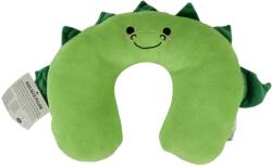  Utazós párnácska TRAVEL FRIENDS 33x25 cm plüss - több színben Termék színe: Zöld