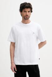 BOSS Orange pamut póló - fehér XXL - answear - 25 990 Ft