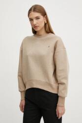 HUGO BOSS felső bézs, női, sima, 50534558 - bézs M - answear - 46 990 Ft