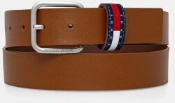 Tommy Jeans bőr öv - barna 85 - answear - 20 990 Ft