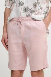 Tommy Hilfiger vászon rövidnadrág - rózsaszín 36