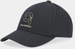 Karl Lagerfeld baseball sapka - fekete Univerzális méret - answear - 17 990 Ft