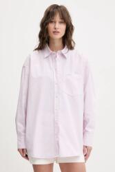 Guess Jeans pamut ing - rózsaszín L - answear - 19 990 Ft