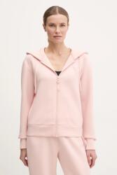 GUESS felső ALLIE rózsaszín, női, nyomott mintás, kapucnis, V3RQ11 K7UW2 - rózsaszín XS